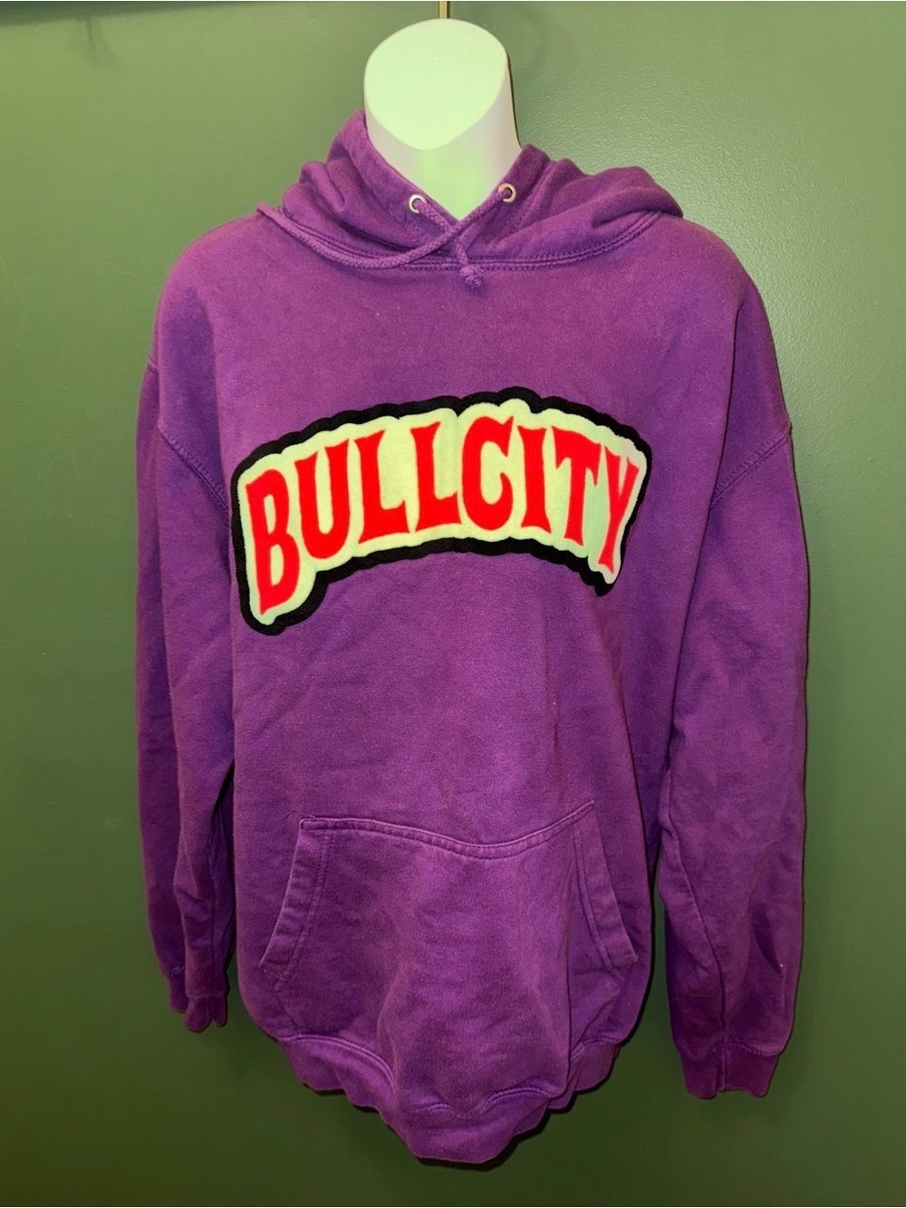 Purple Bullcity Hoodie